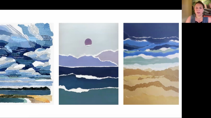 NWPF - Abstract Landscape Collage (August 20)